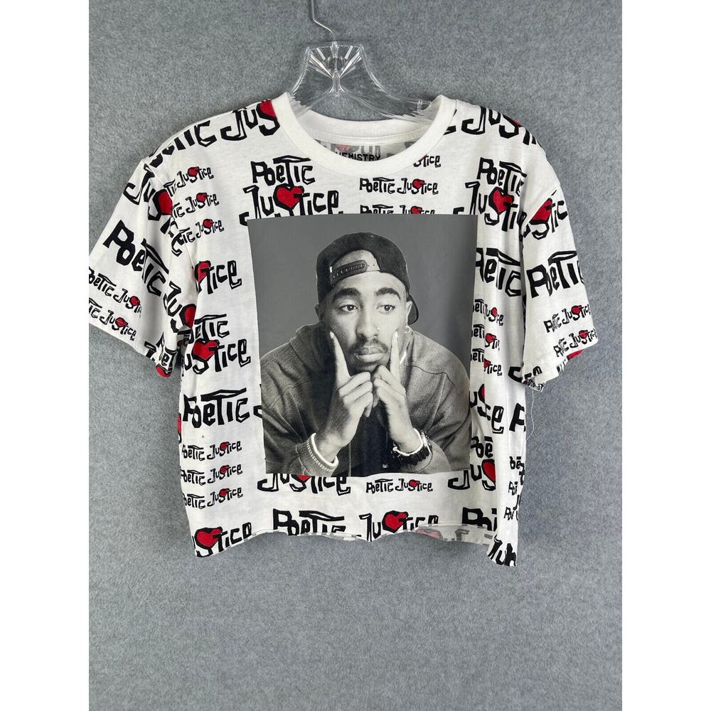 Chemistry Poetic Justice Tupac Movie T Shirt Womens Size M White